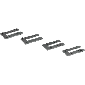 4 INTERFACES MOS 3 POUR GLOCK AIRSOFT - TRIJICON, DOCTER, LEUPOLD, C-MORE