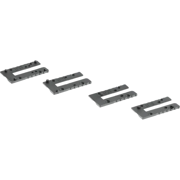 4 INTERFACES MOS 3 POUR GLOCK AIRSOFT - TRIJICON, DOCTER, LEUPOLD, C-MORE