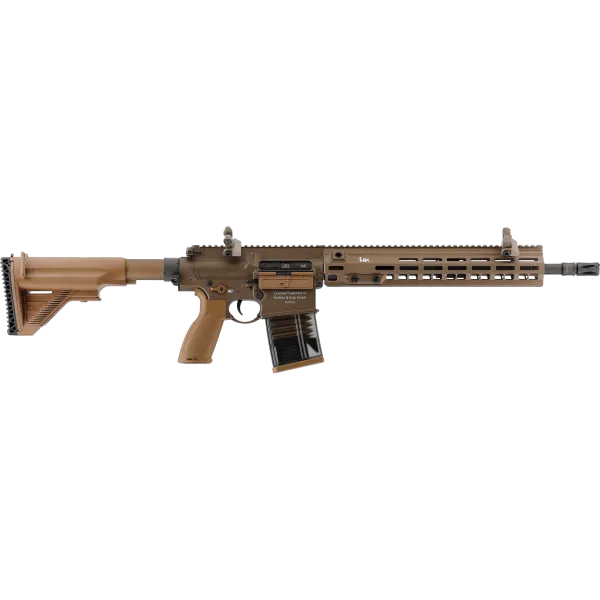 CARAB HK M110 A1 BBS 6MM ELECTRIC SEMI AUTO 2J - GREEN BROWN