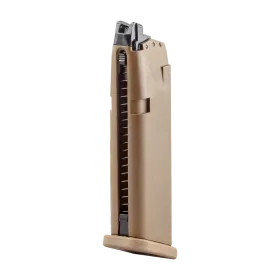 CHARGEUR 22 COUPS GLOCK 19X BBS 6MM GAZ 1J - COYOTE