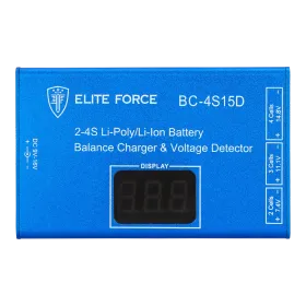 CHARGEUR POUR BATTERIE LIPO ELITE FORCE 7,4 A 14,8 V 2-4S