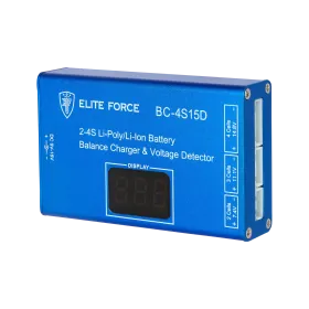 CHARGEUR POUR BATTERIE LIPO ELITE FORCE 7,4 A 14,8 V 2-4S