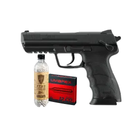 PACK HK45 BBS 6MM CO2 2,0J + 2700 BBS 6MM EF BIO 0.25G ET 5 CO2