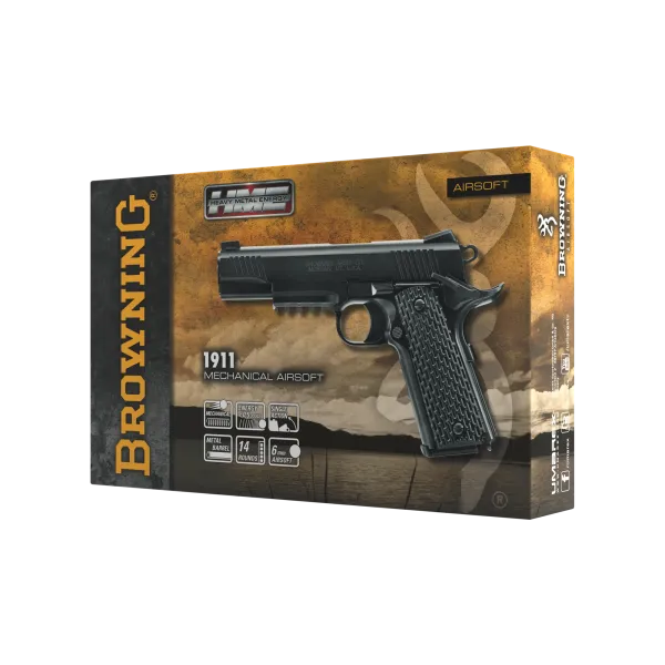 PIST BROWNING 1911 HME BBS 6MM SPRING 0,5J