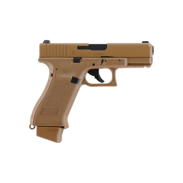 PIST GLOCK 19X BBS 6MM CO2 1.6J - COYOTE
