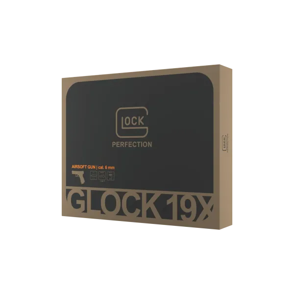 PIST GLOCK 19X BBS 6MM CO2 1.6J - COYOTE
