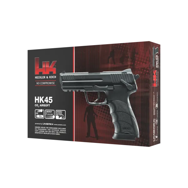 PIST HECKLER&KOCH HK45 HK BBS 6MM CO2 2,0J