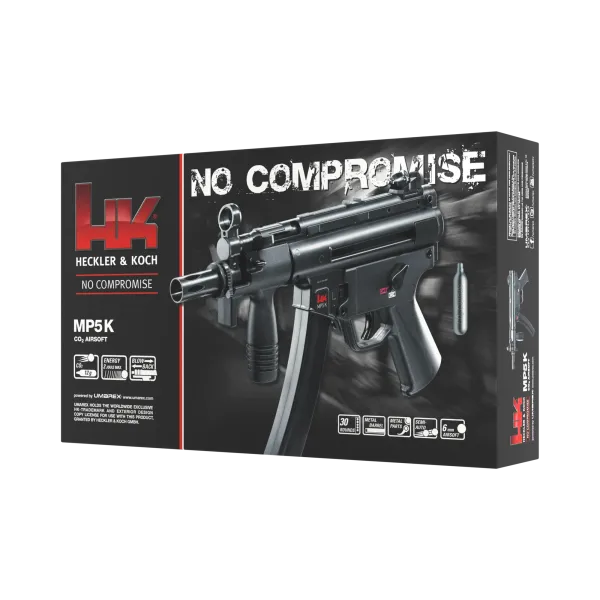 PIST HECKLER&KOCH MP5 K BBS 6MM CO2 2J