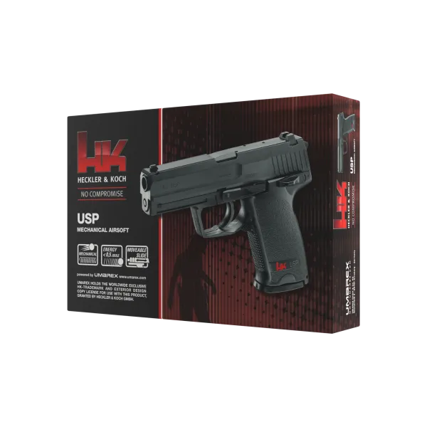 PIST HECKLER&KOCH USP BBS 6MM SPRING 0,5J