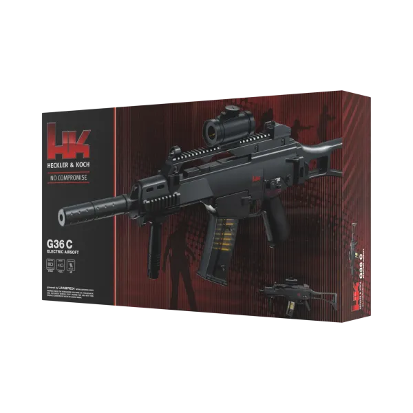 PIST HK G36 C BBS 6MM ELECTRIC FULL AUTO 0,5J