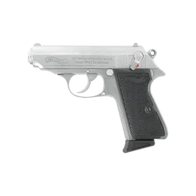 PIST WALTHER PPK/S BBS 6MM GAZ  1J - SILVER