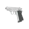 PIST WALTHER PPK/S BBS 6MM GAZ  1J - SILVER