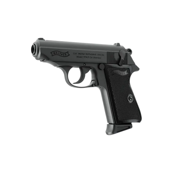 PIST WALTHER PPK/S BLK BBS 6MM GAZ 1,0 J