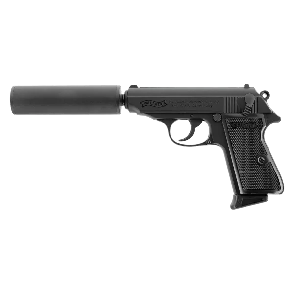 PIST WALTHER PPK/S BLK KIT BBS 6MM GAZ 1,0 J