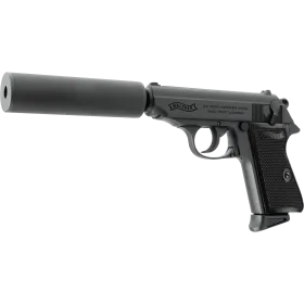 PIST WALTHER PPK/S BLK KIT BBS 6MM GAZ 1,0 J