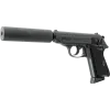 PIST WALTHER PPK/S BLK KIT BBS 6MM GAZ 1,0 J