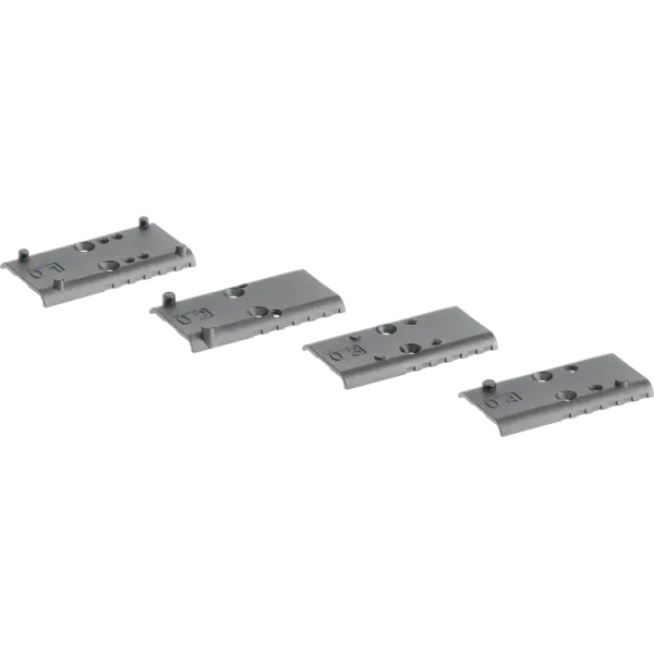 4 INTERFACES MOS 1 GLOCK MOS AIRGUN/AIRSOFT - DOCTER, TRIJICON, C-MORE, LEUPOLD
