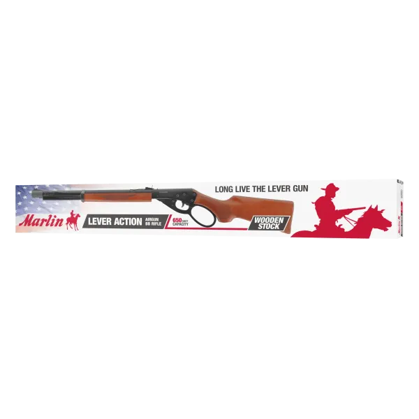 CARAB MARLIN LEVER ACTION BB RIFLE CAL BB/4.5MM - BOIS