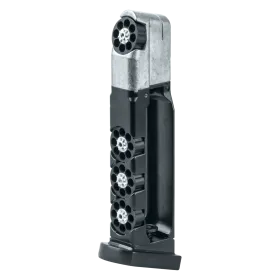 CHARGEUR 8 COUPS GLOCK 17 CAL BB/4.5MM OU 4.5MM - INCL 4 BARILLETS
