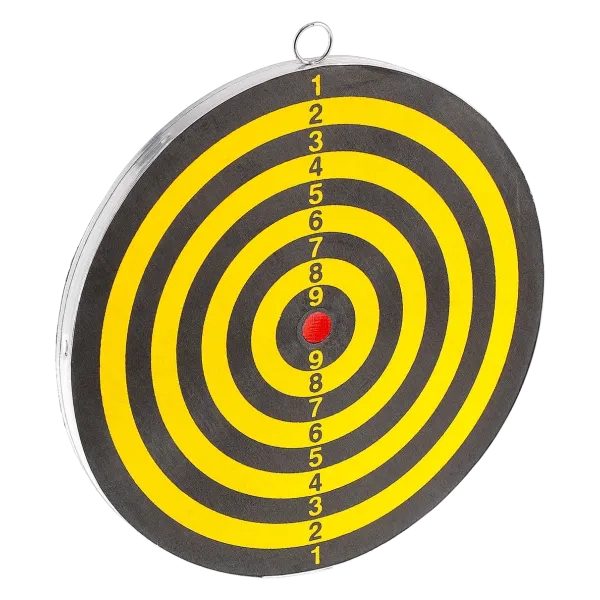 CIBLE FLECHETTES DOUBLE FACE UMAREX DARTBOARD POUR CARABINES A AIR