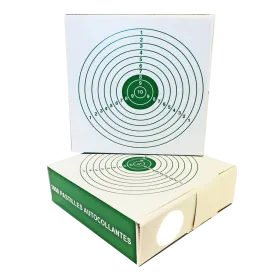 GOMMETTES BLANCHES POUR CIBLES DIAM. 15 MM, BOITE DE 1000