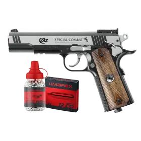 PACK COMBAT CLASSIC DARK OPS (1 BOITE CO2X5, 1500 BBS)