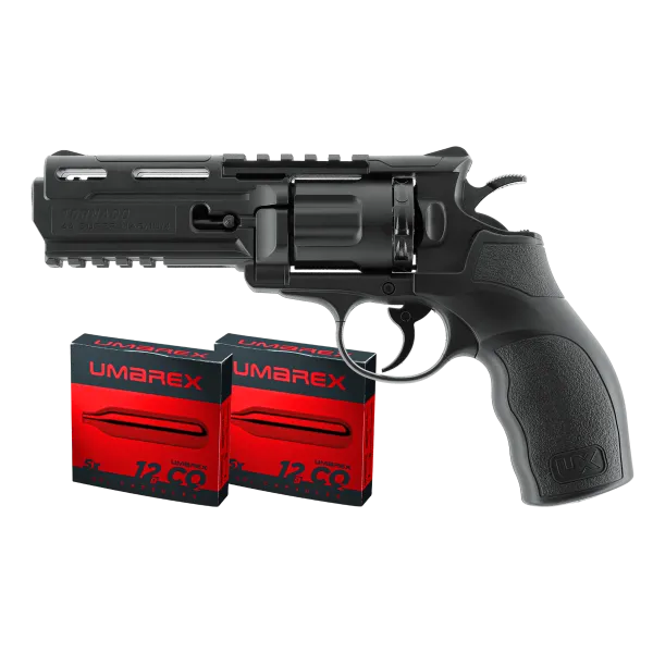 PACK REV UX TORNADO CO2 4.5 + 2 BTS CO2 UMAREX PAR 5