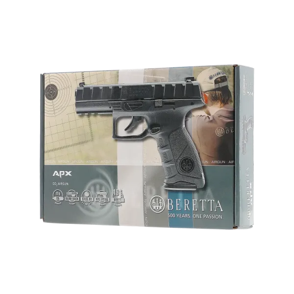 PIST BERETTA APX CO2 CAL BB/4.5 MM -  BLACK