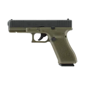 PIST GLOCK 17 GEN5 CO2 CAL BB/4.5MM  3,0 J BLACK BATTLEFIELD GREEN