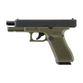PIST GLOCK 17 GEN5 CO2 CAL BB/4.5MM  3,0 J BLACK BATTLEFIELD GREEN
