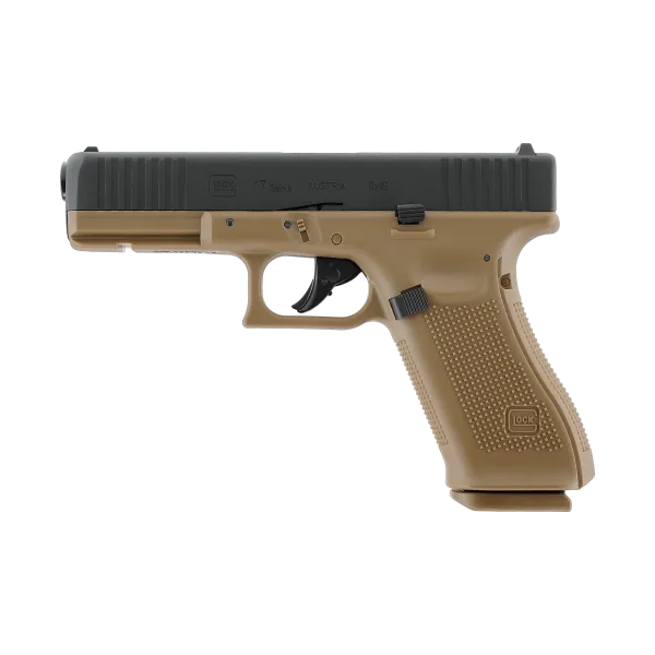 PIST GLOCK 17 GEN5 CO2 CAL BB/4.5MM  3,0 J BLACK COYOTE