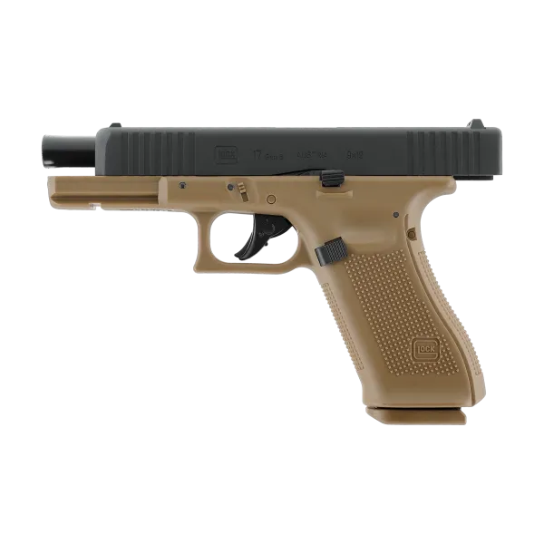 PIST GLOCK 17 GEN5 CO2 CAL BB/4.5MM  3,0 J BLACK COYOTE