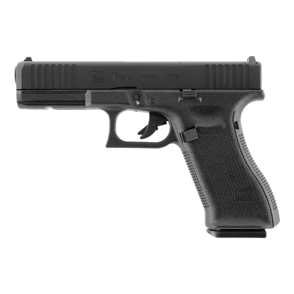 PIST GLOCK 17 GEN5 MOS CO2 CAL BB/4.5MM  3,0 J BLACK AVEC 4 INTERFACES