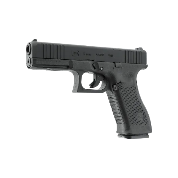 PIST GLOCK 17 GEN5 MOS CO2 CAL BB/4.5MM  3,0 J BLACK AVEC 4 INTERFACES