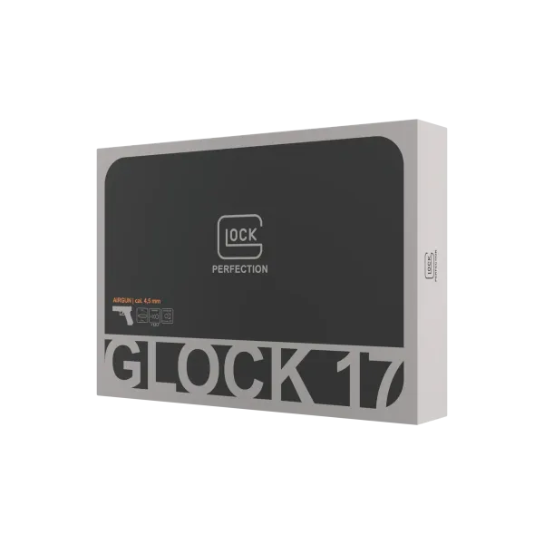 PIST GLOCK 17 GEN5 MOS CO2 CAL BB/4.5MM  3,0 J BLACK AVEC 4 INTERFACES