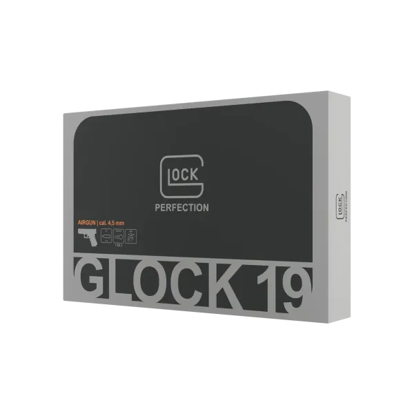 PIST GLOCK 19 GEN4 MOS CO2 CAL BB/4.5MM  3,0 J BLACK