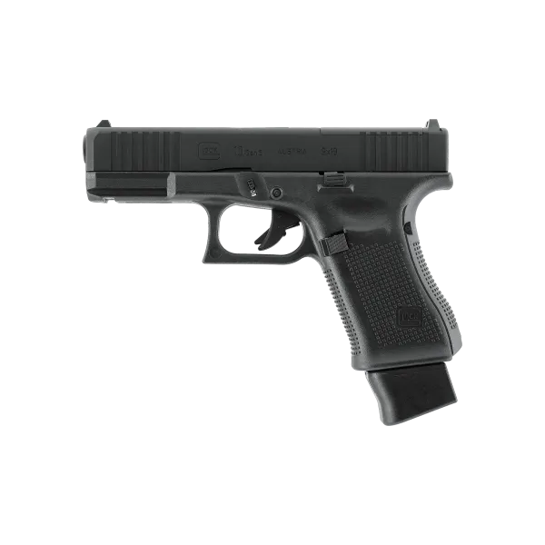 PIST GLOCK 19 GEN5 MOS CO2 CAL BB/4.5 2J BLACK AVEC 4 INTERFACES