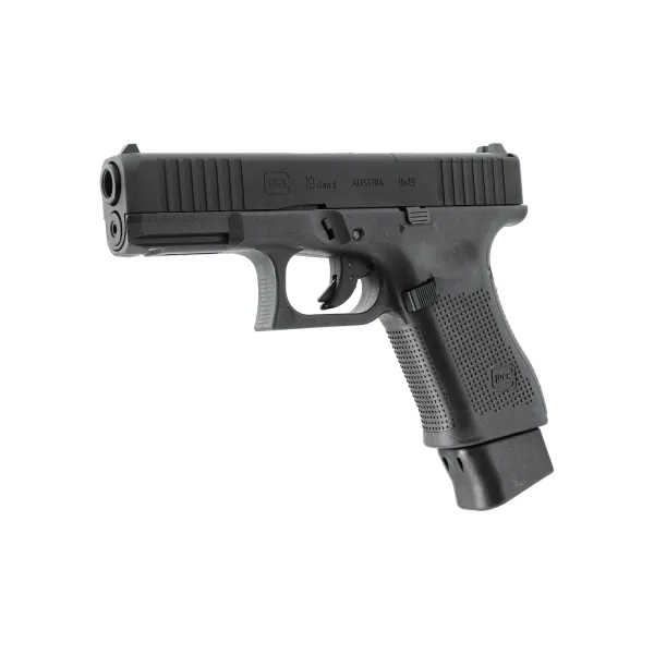 PIST GLOCK 19 GEN5 MOS CO2 CAL BB/4.5 2J BLACK AVEC 4 INTERFACES