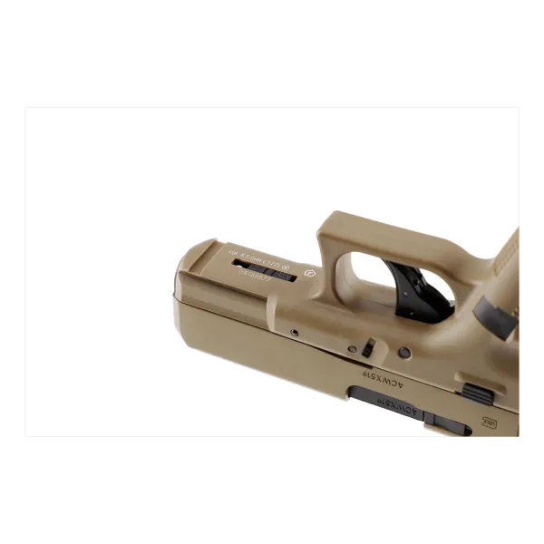 PIST GLOCK 19X CO2 CAL BB/4.5 - COYOTE - 18 COUPS