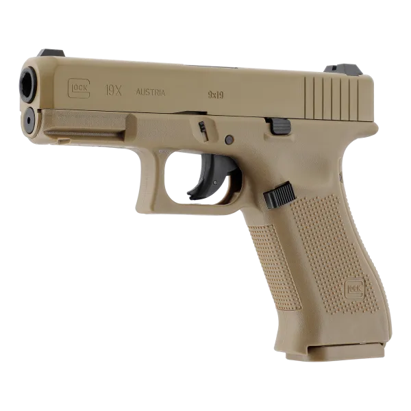 PIST GLOCK 19X CO2 CAL BB/4.5 - COYOTE - 19 COUPS