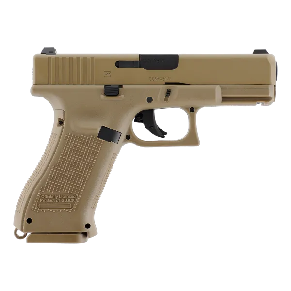 PIST GLOCK 19X CO2 CAL BB/4.5 - COYOTE - 19 COUPS