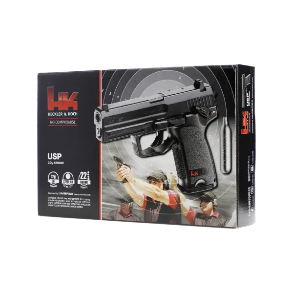 PIST HECKLER & KOCH USP BLACK CO2 CAL BB/4.5MM