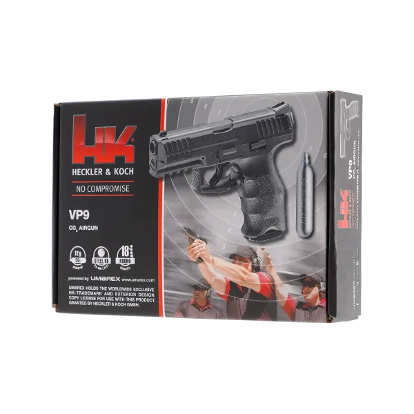 PIST HECKLER & KOCH VP9  BLACK CO2 CAL BB/4.5MM