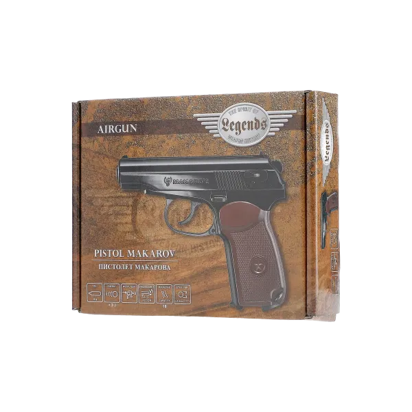 PIST LEGENDS MAKAROV CO2 CAL BB/4.5