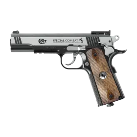 PIST SP COMBAT CLASSIC COLT CO2 CAL BB/4.5 DARK OPS
