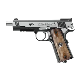 PIST SP COMBAT CLASSIC COLT CO2 CAL BB/4.5 DARK OPS