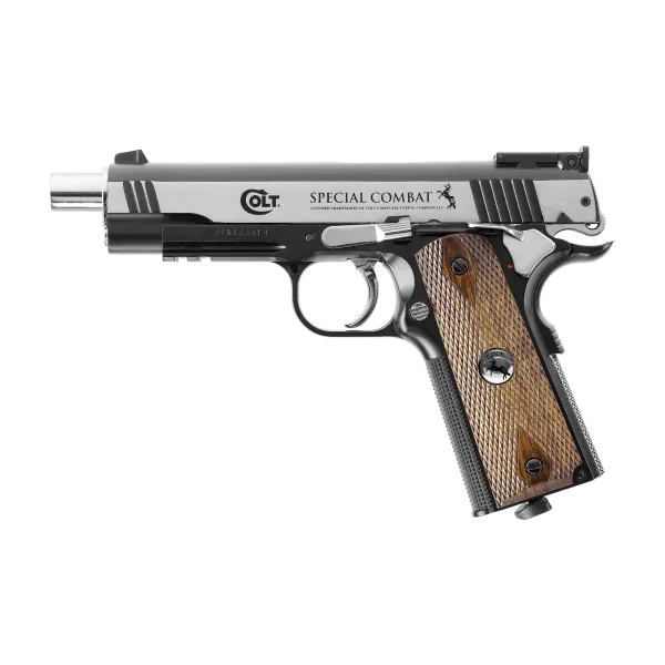 PIST SP COMBAT CLASSIC COLT CO2 CAL BB/4.5 DARK OPS