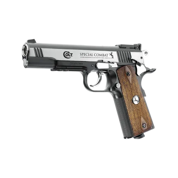 PIST SP COMBAT CLASSIC COLT CO2 CAL BB/4.5 DARK OPS