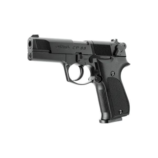 PIST WALTHER CP88 3.5'' BLACK  WALTHER CO2 CAL 4.5MM
