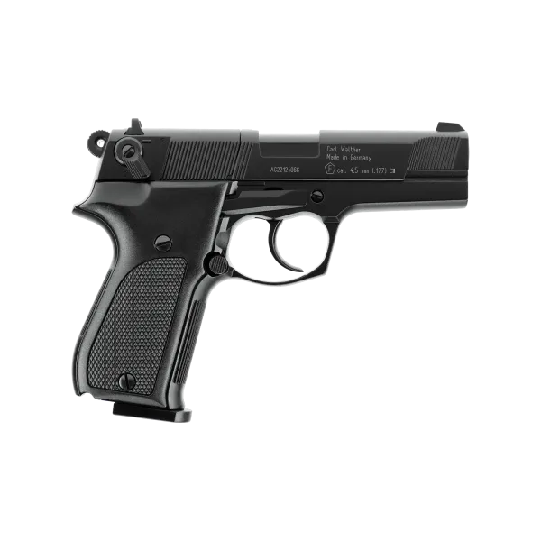 PIST WALTHER CP88 3.5'' BLACK  WALTHER CO2 CAL 4.5MM